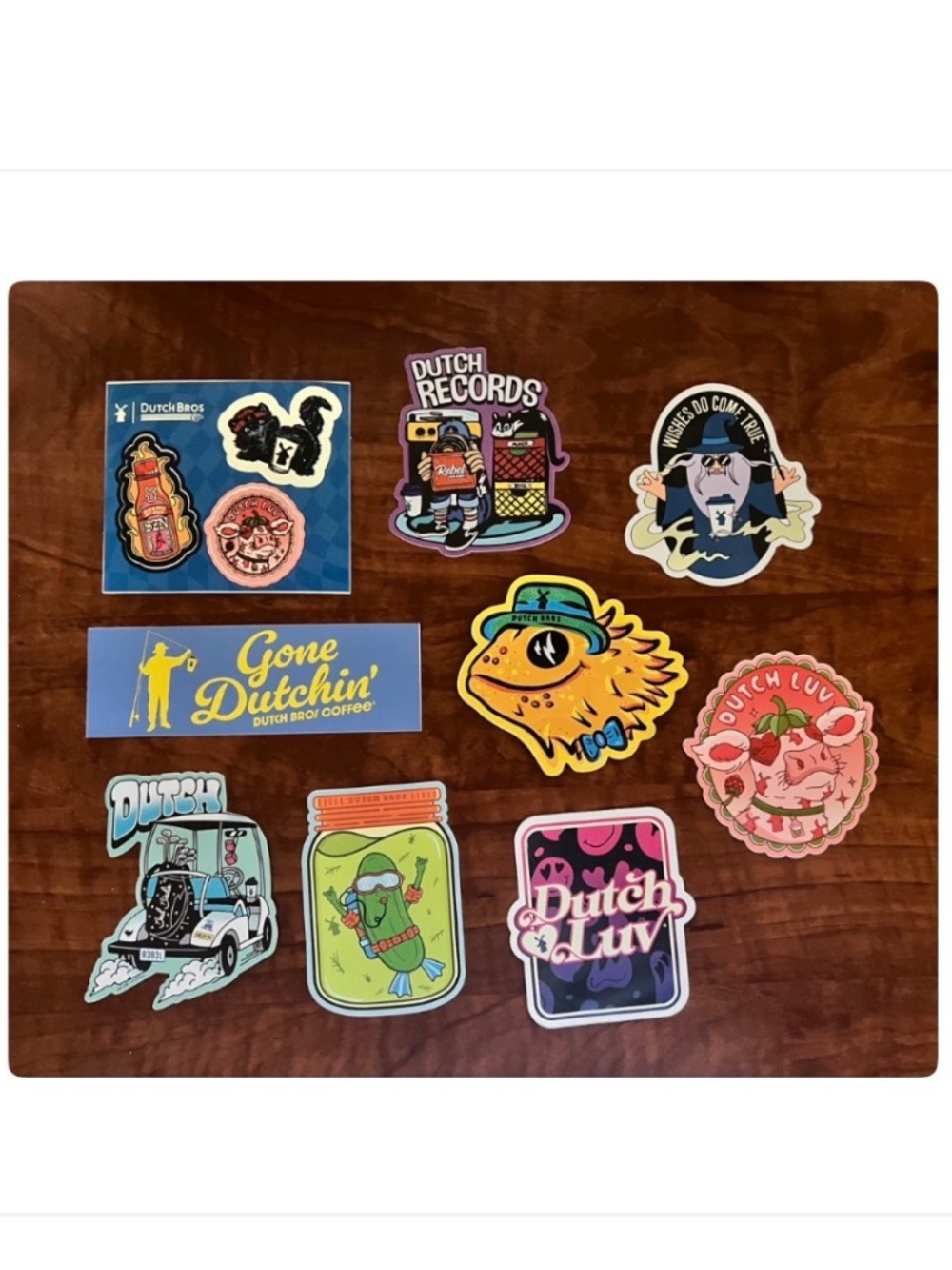 Dutch Bros Stickers